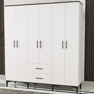 Garaj Home 6 Kapaklı Çekmeceli Dolap