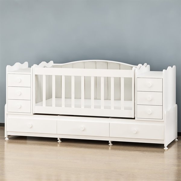 Garaj Home Efe 60x120 Uzayan 9 Çekmeceli Beşik