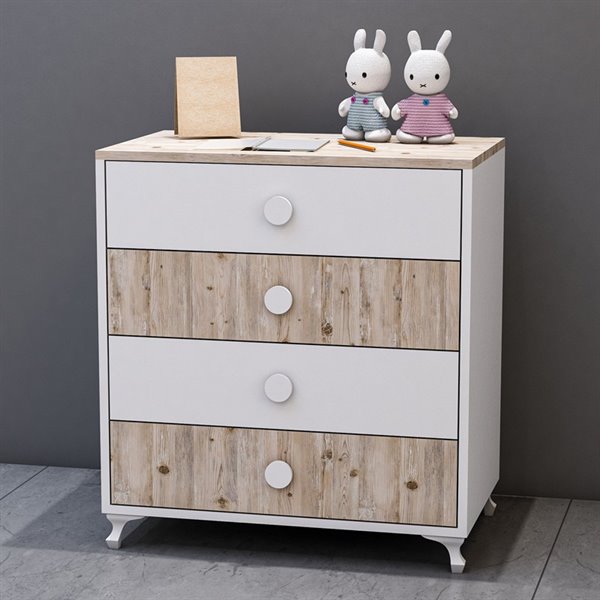 Garaj Home Nefes 4 Çekmeceli Şifonyer