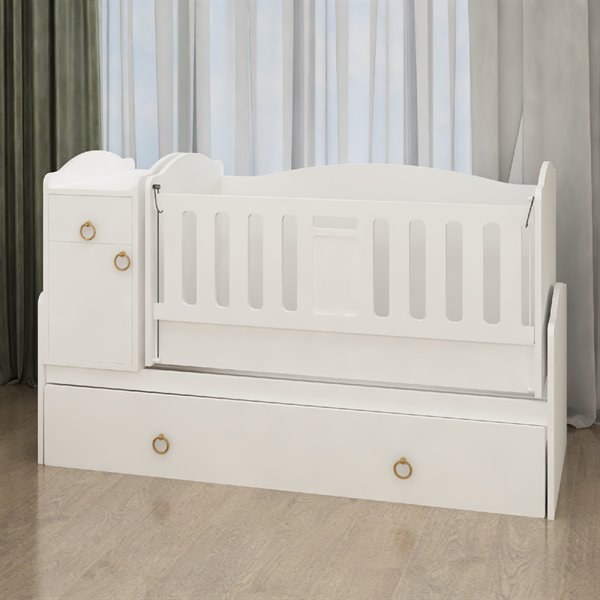 Garaj Home Tuana 60x120 Uzayan Asansörlü Yavrulu Beşik