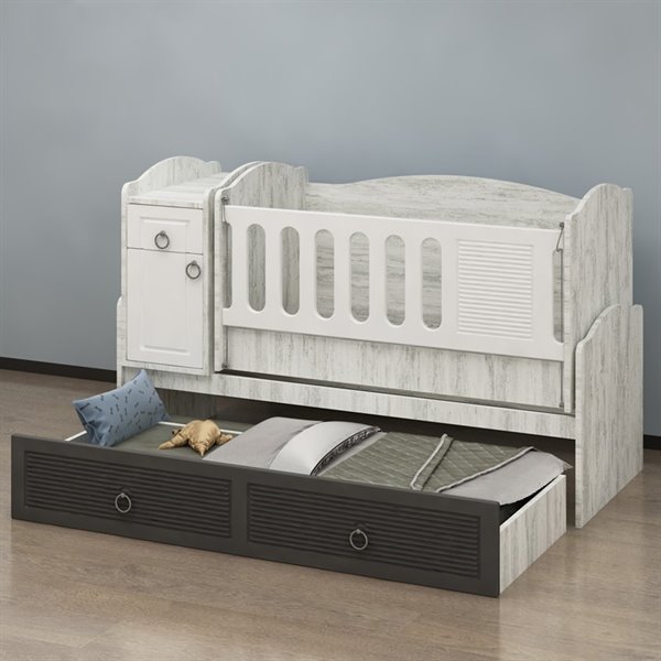 Garaj Home Tuana Membran 60x120 Uzayan Asansörlü Yavrulu Beşik