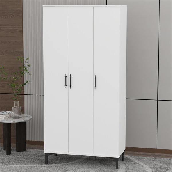 Garaj Home Vera 3 Kapaklı Dolap