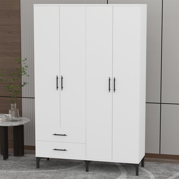 Garaj Home Vera 4 Kapaklı Dolap