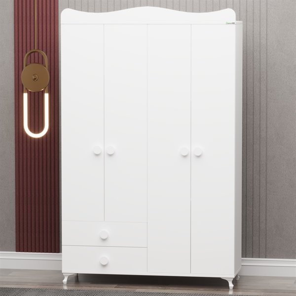 Garaj Home Yıldız 4  Kapaklı Dolap