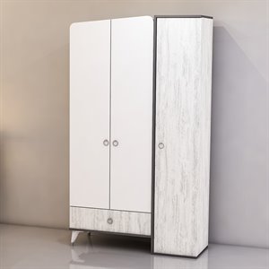 SAFİR 3 KAPAKLI DOLAP